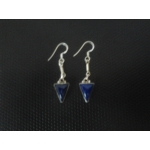 Beautiful Charming Blue Stone studded Earring in Sterling Silver